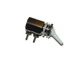 DCI 7157 - Toggle Valve, Side Port, Momentary, Exhausting, Normally Open, Gray