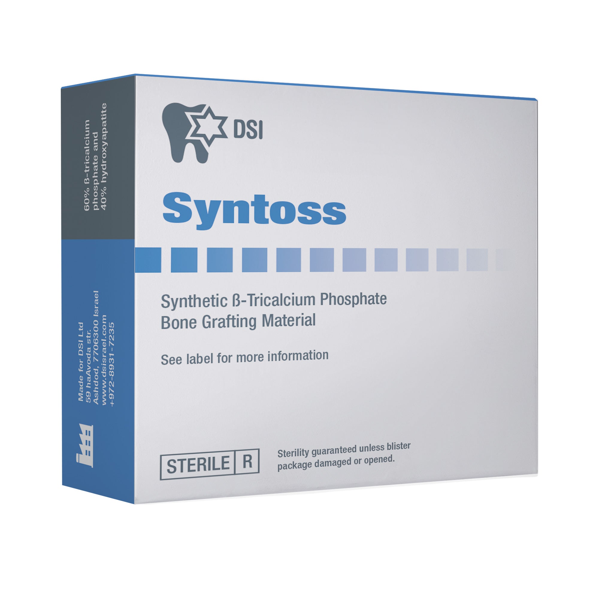 DSI Syntoss Synthetic Bone Graft TCP/HA Mix in Blocks