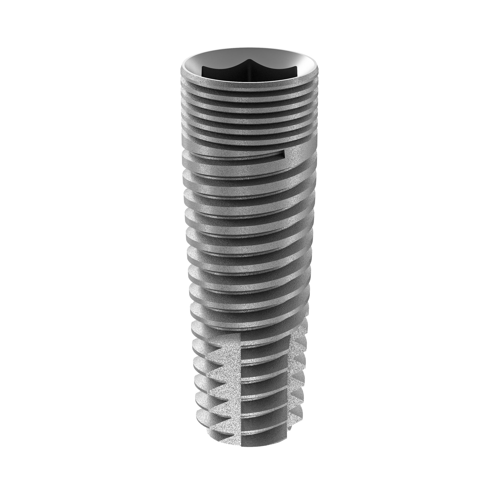 Classic Cone Cylindrical Implant - Internal Hex 2.42mm - 2 Stage Protocol