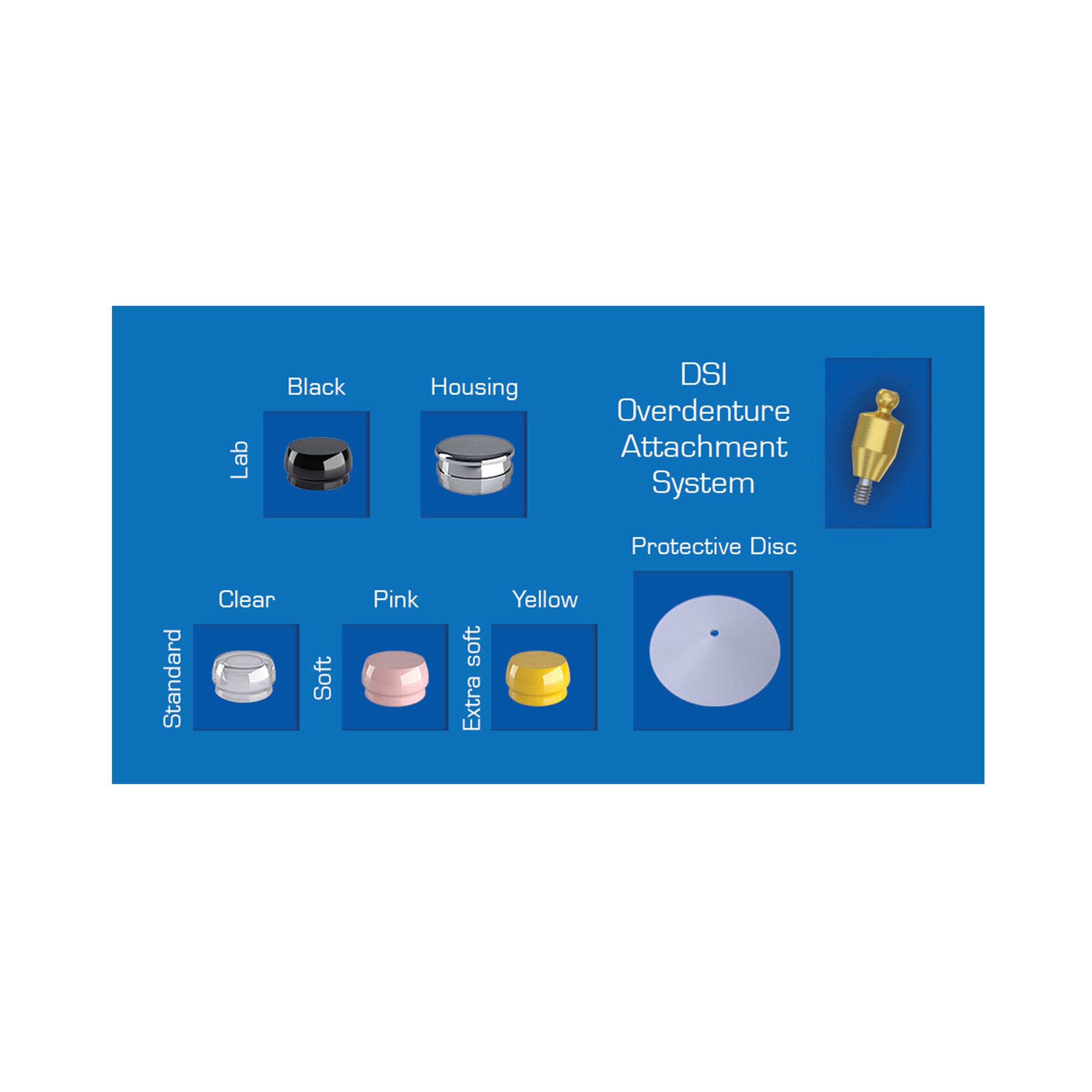 Straight Ball Attachment Full Set CC NP