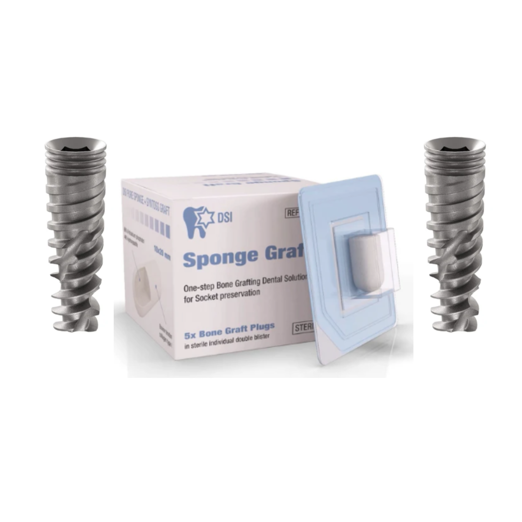 Sponge Graft - Implant Combo