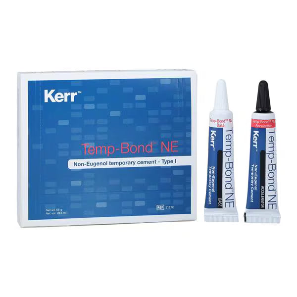 TempBond NE Tubes - Base & Accelerator, mixing pad