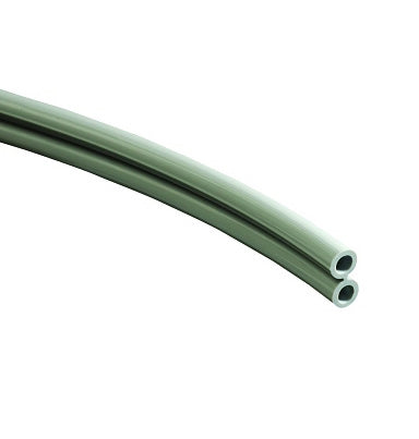 DCI #243 - Gray Straight 2-Hole Foot Control (Per Ft)(Polyurethane)