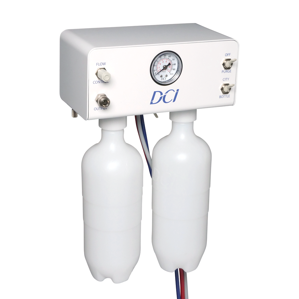 DCI 8178QS - Asepsis Self-Contained Deluxe QS Dual Water System w/750 ml Bottle