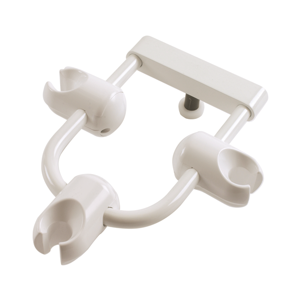 DCI 8402 - Horseshoe Holder Bar With Holders Gray
