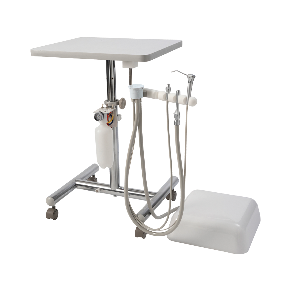 DCI R4221 - Operatory Support Cart w/Assistant's Package H-Frame