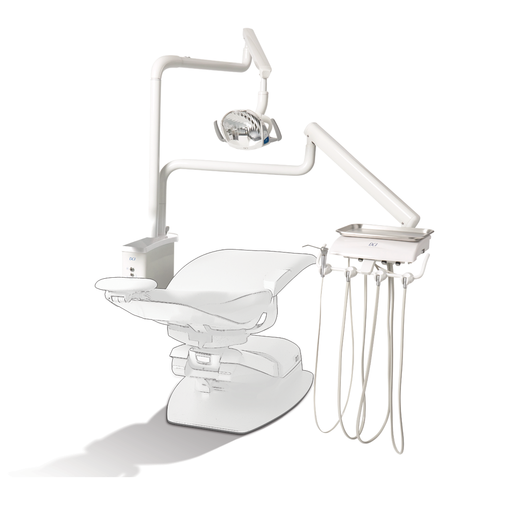 DCI RO4000 - Reliance Over the Patient Automatic Dental Unit with PMU, White