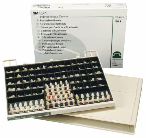 Ion Polycarbonate Crowns - Kit Of 180