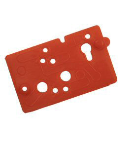 Dci #9157 - Gasket Control Block Red Century Plus A-DEC (Pkg 5)