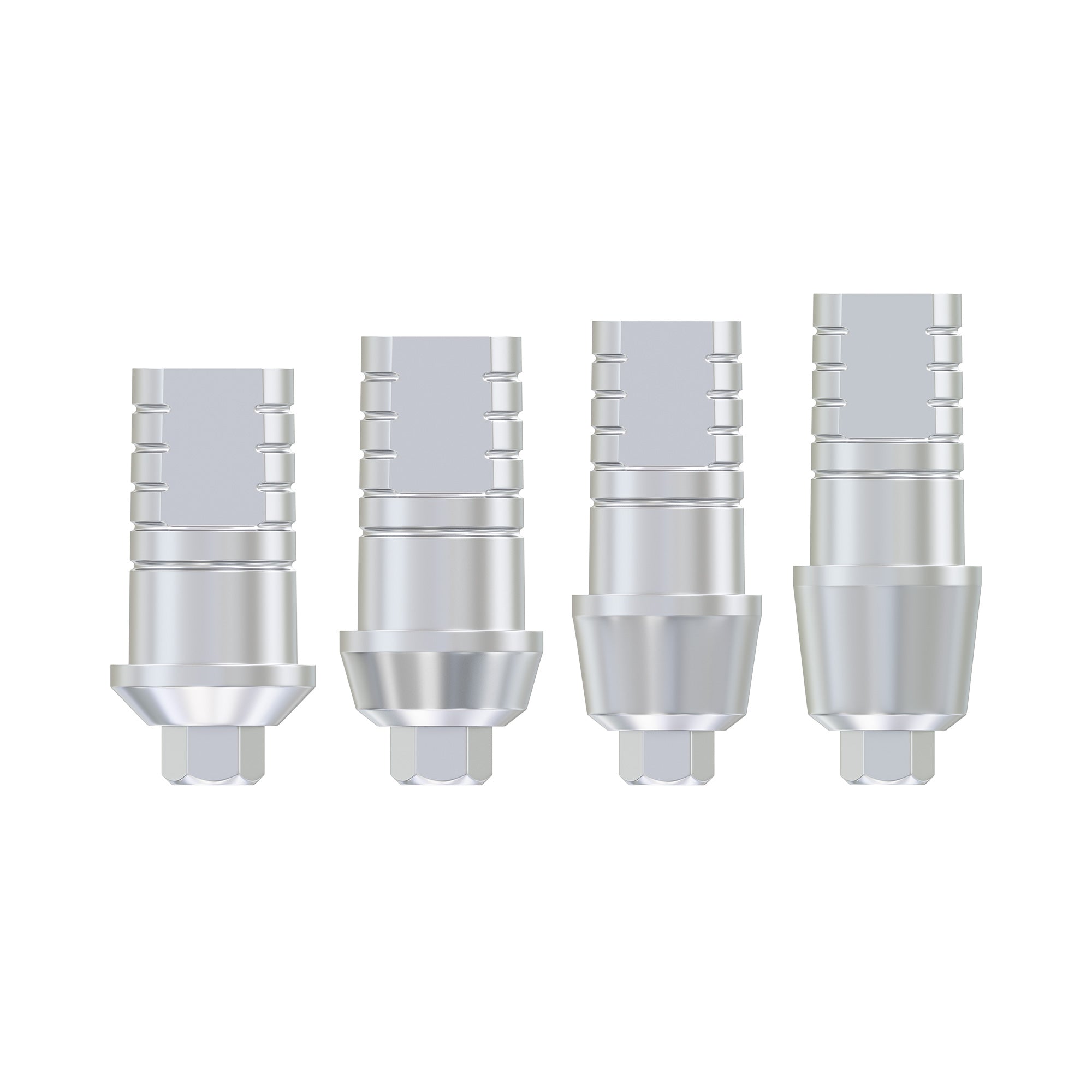 Shoulder Straight Abutment Ø2.42mm WIDE BODY Ø4.5mm