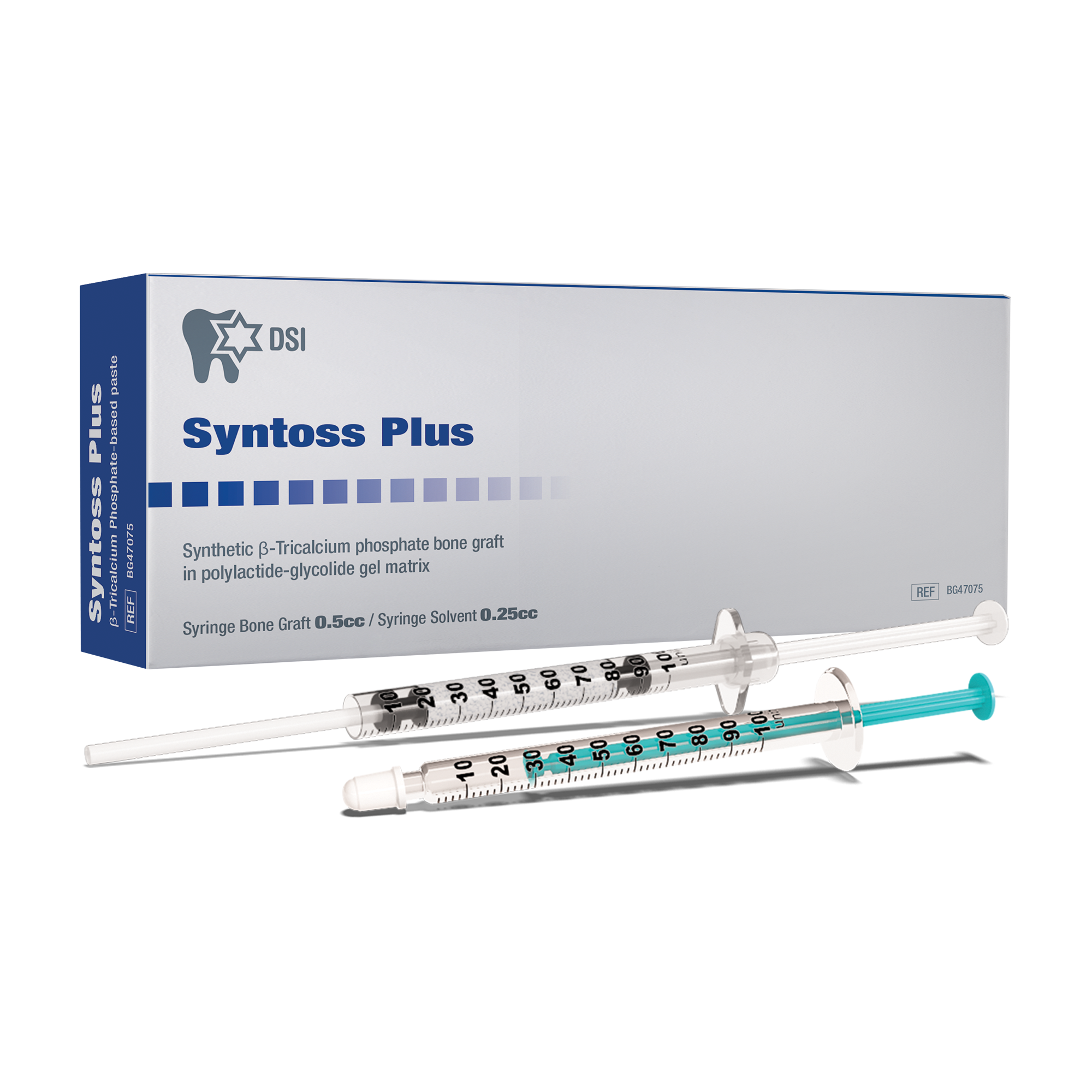 DSI Syntoss Plus Synthetic Bone bTCP Graft in Syringe