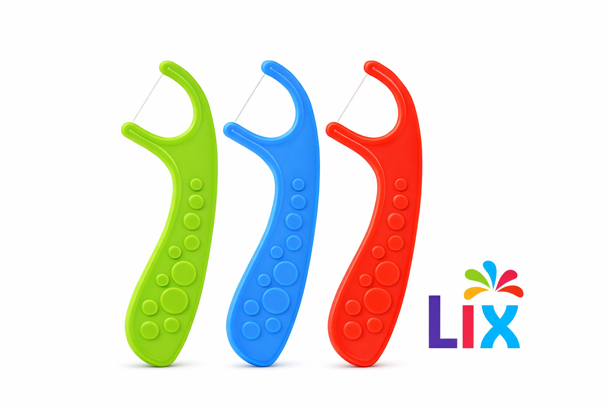 Lix Kids Floss 3 per bag - 48 pack