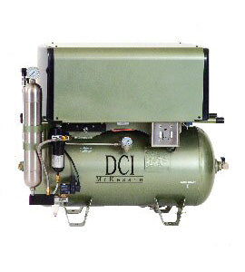 DCI #DC1103 - Deluxe Oil-less Air Compressors - Single Head/20 gal Tank