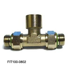 1/4" T Section O-Ring - M/F/M