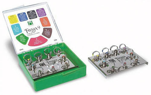 DENTAL DAM KITS Winged Complete Kit - packed in Plastic Carry Case