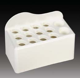 Plasdent - IT8-RACK, COMPOSITE SYRINGES BRACKET, White, for 12 Syringes & 2 Bottles (5½"W x 4"H x 3?"D)