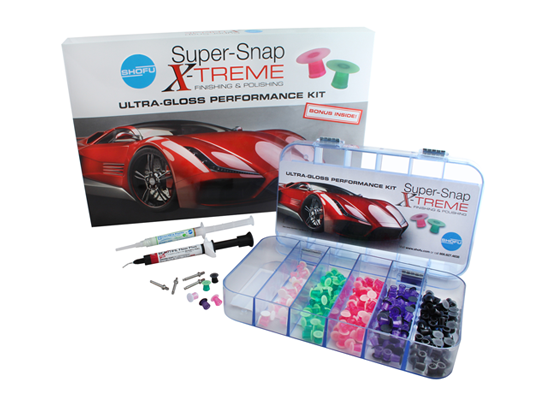 Super-Snap X-Treme™ Ultra-Gloss Performance Kit - Shofu