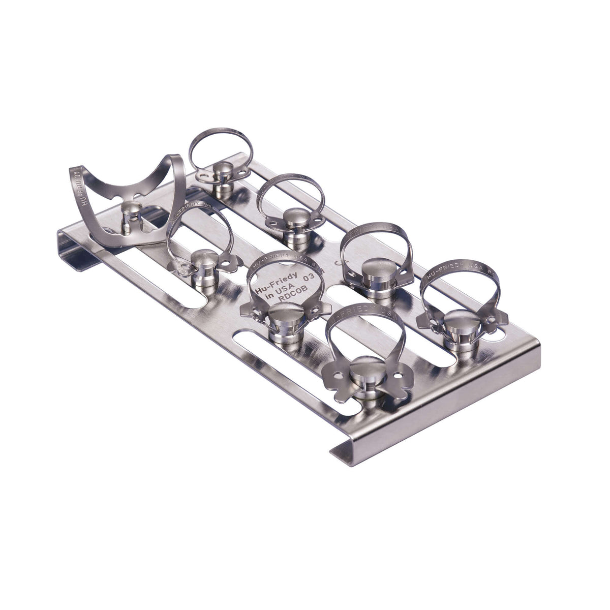 Rubber Dam Clamp Organizing Board