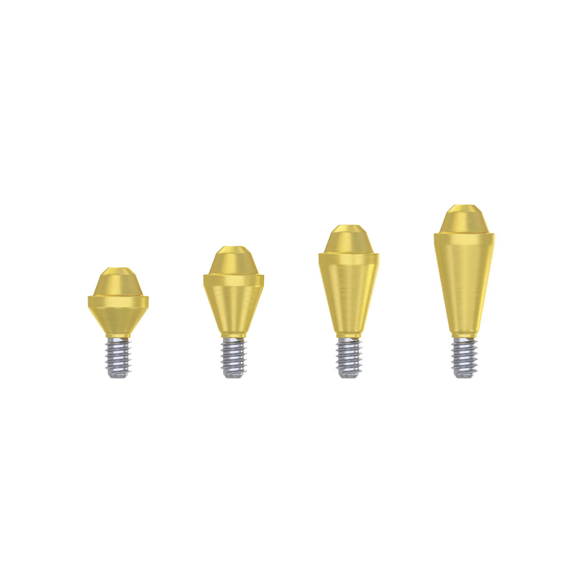 Straight Multi Unit Abutment M1.6 - Conical Connection NP Ø3.5mm