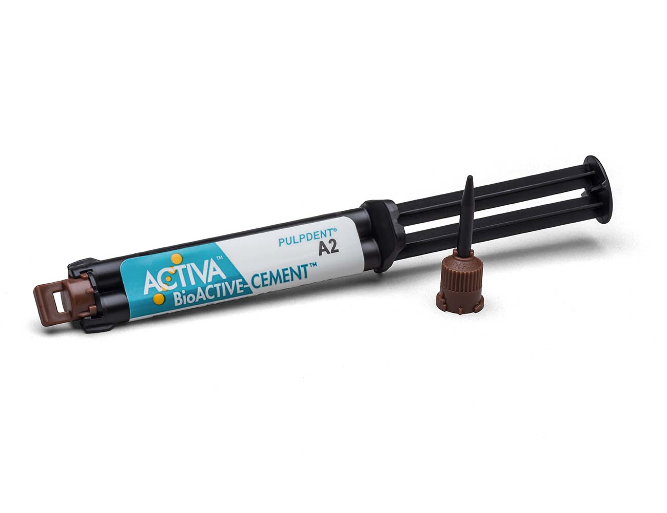ACTIVA™ Bio-ACTIVE-CEMENT™ Single Pack: A2 Opaque, 5mL/7gm syringe + 20 automix tips