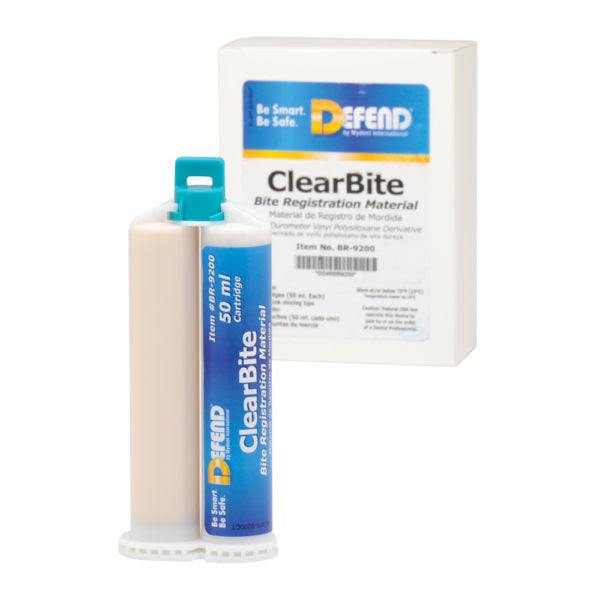 Defend ClearBite Bite Registration Material