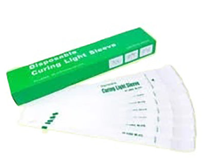 Curing Light Sleeves Large For Entire Light 100/pk. For WL-070 10 x 2 x 1.2 in. - Dentmate