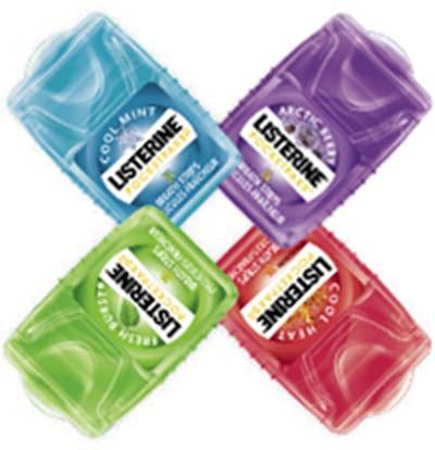 Listerine PocketPaks Breath Strips - Cool Mint - 144 Pk of 24 Strips