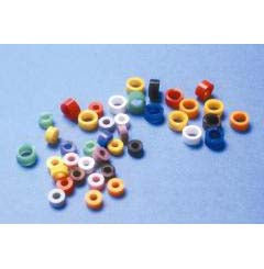 CODE RINGS - Large Size: 7/32" ID X 5/32" Wide, silicone