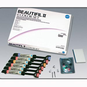 Beautifil II 6 Color Set (Syringes)