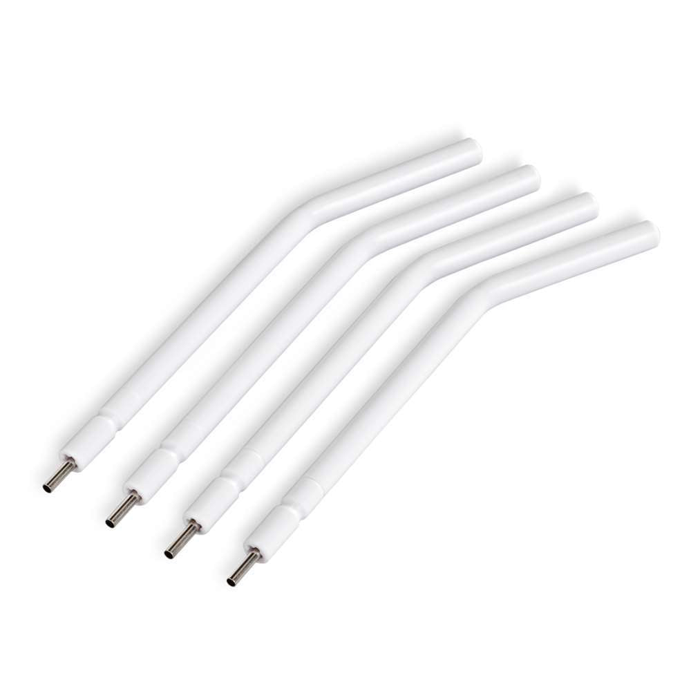 Disposable Air-Water Syringe Tips White-Metal