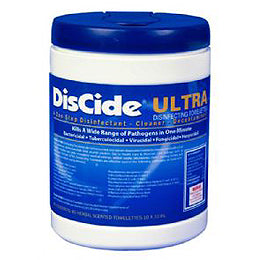 Discide Ultra Toweletts 160/Can X 12/Cans - 1 Case