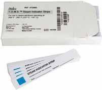 Steam Indicator Strips, 250/bx