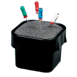 Plasdent, EFI2-9X SQUARE ENDO FOAM INSTERS Disposable, Dark Gray, (48pcs/bag)