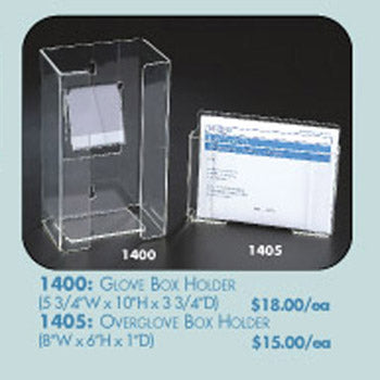 Glove Dispenser - Plastic , Wire - Single-Triple