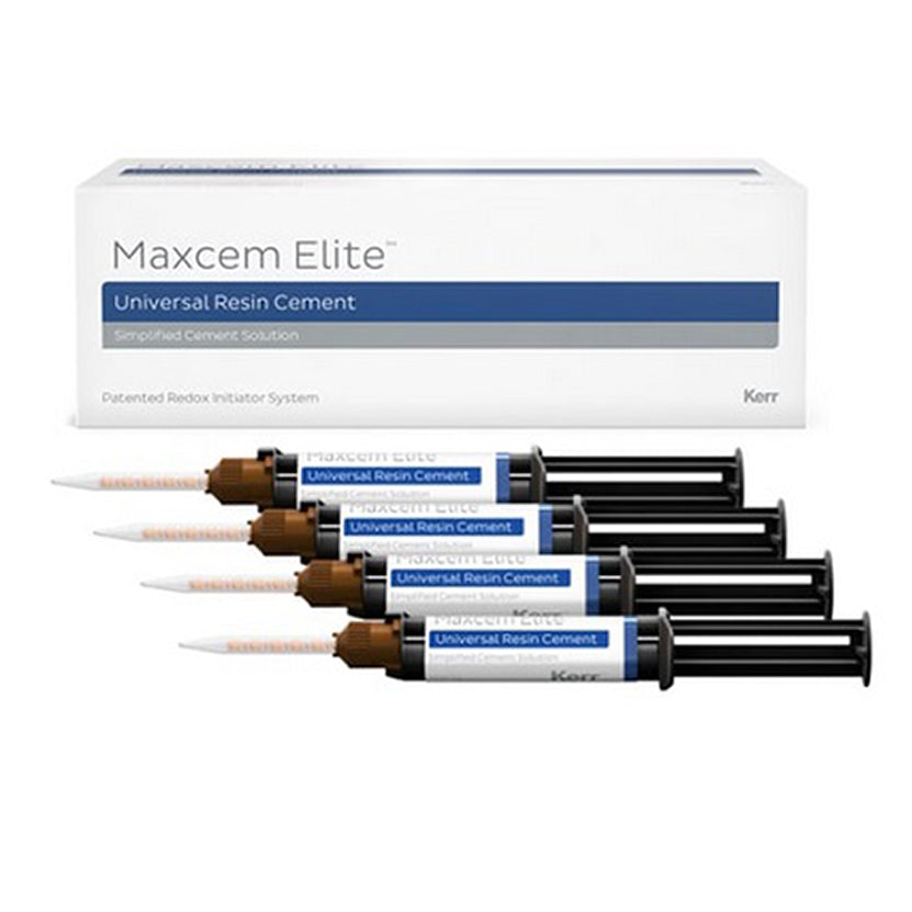 Maxcem Elite Bulk Pack,<br>Clear Syringes - 'pack of 2'