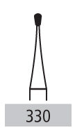 Carbide Burs - # 330 Pear