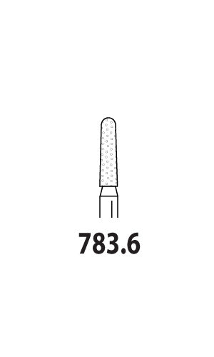 Two Striper Diamond - Round End Taper 5/PK - 783.6C