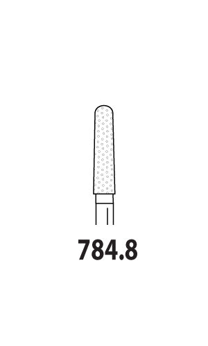 Two Striper Diamond - Round End Taper 5/PK - 784.8