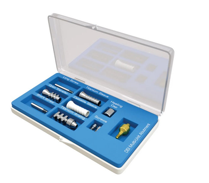 Straight Multi Unit Abutment Next-Gen(M1.7) 5.0mm Full Set - Internal Hex Ø2.42mm