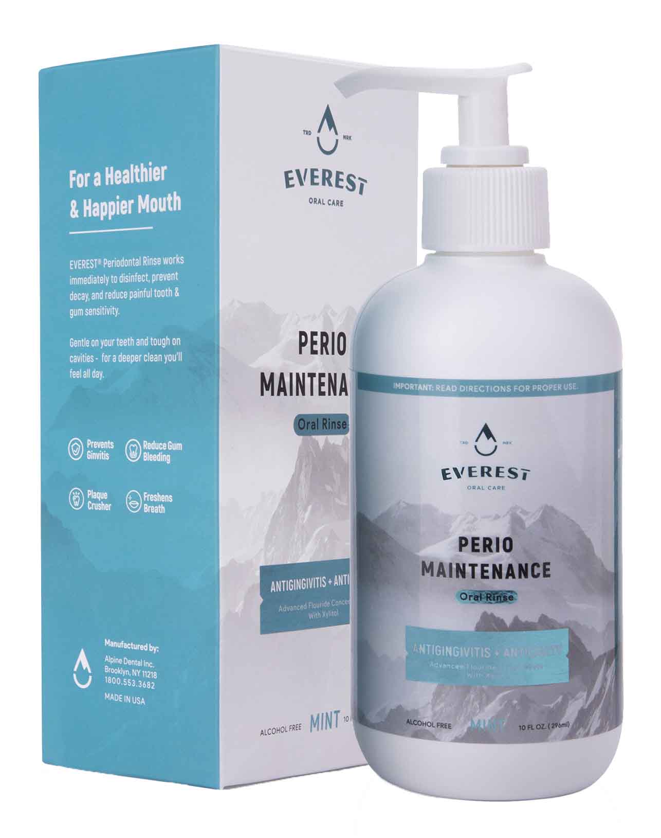 Everest' Perio Maintenance Oral Rinse 10 oz