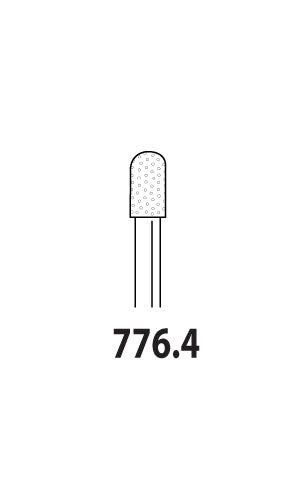 Two Striper Diamond - Round End Taper 5/PK - 776.4