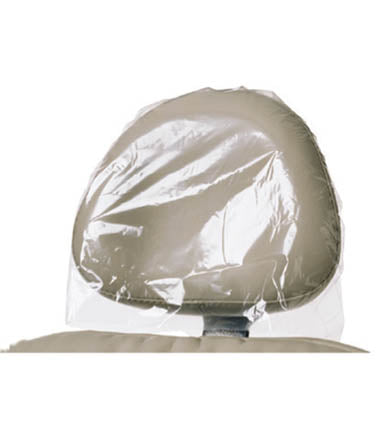 Headrest Covers Plastic - 250/Box