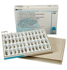 Stainless Steel Crown - Primary Molar - Kit -ND 96
