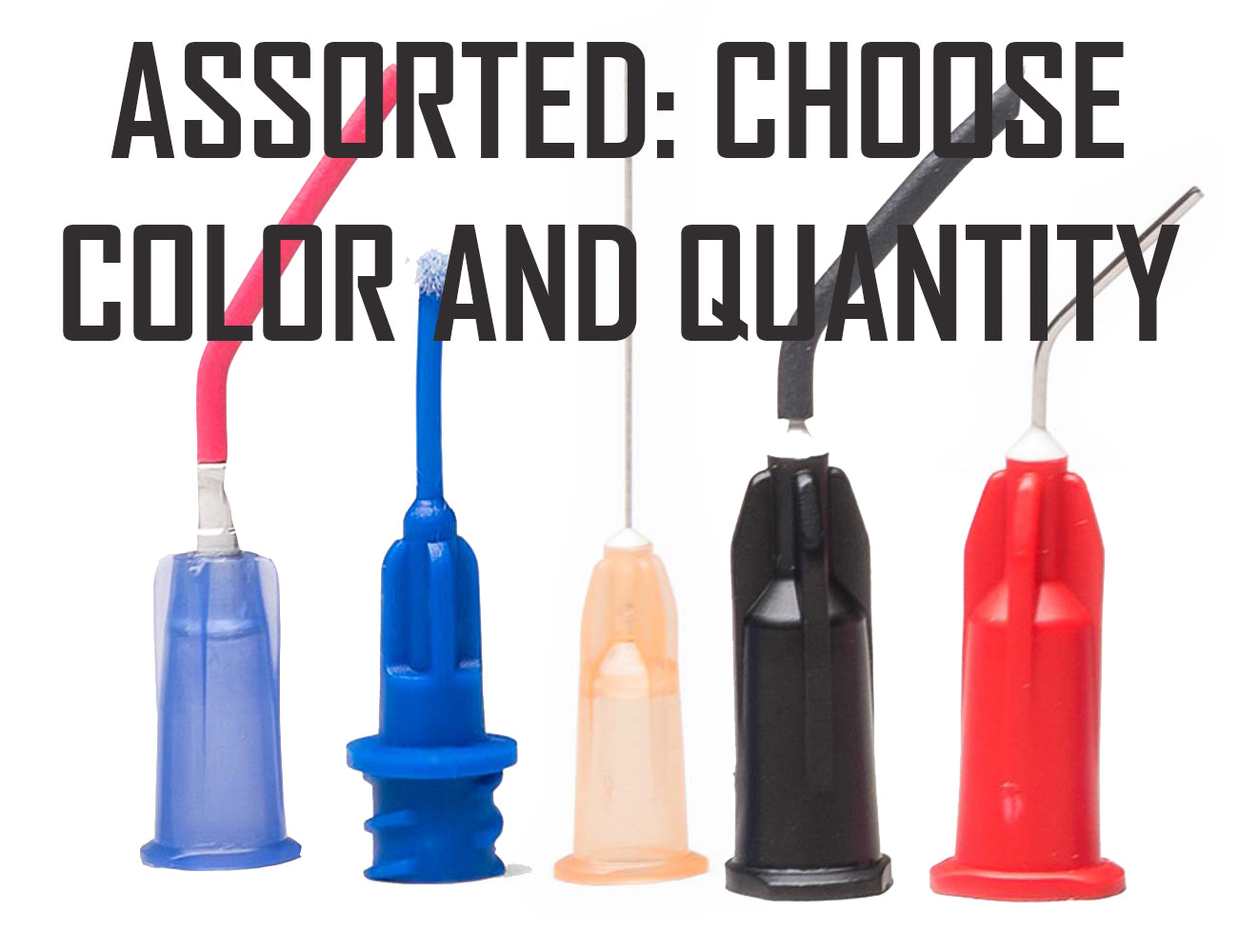 Flows-Rite Prebent Tips: Choose Colors, Package size: