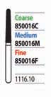 Solo Diamonds Round End Taper 1116.10 Coarse (25) - Premier #850016C