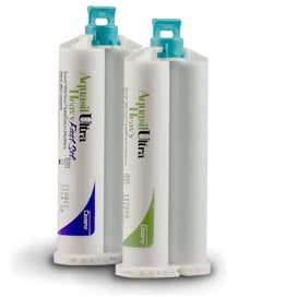 Aquasil - Ultra Heavy - Fast Set (4 x 50ml Cartridges) - Light Green