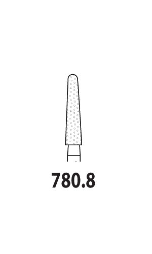 Two Striper Diamond - Round End Taper 5/PK - 780.8
