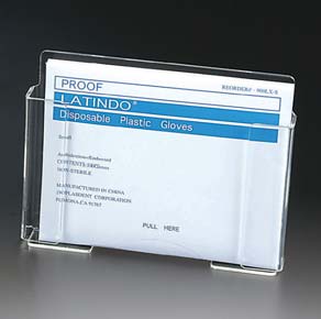 ACRYLIC OVERGLOVE BOX HOLDER