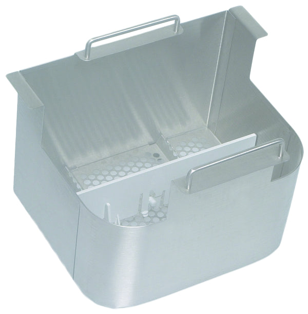 Biosonic UC300/UC300R Ultrasonic Cleaner - Accessories - Twin Basket w/2 Section Inserts - 6 9/16 x 8 3/16 x 4 - UC311