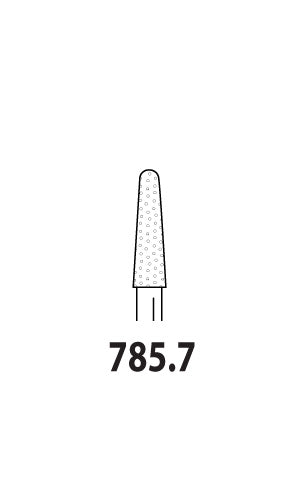 Two Striper Diamond - Round End Taper 5/PK - 785.7